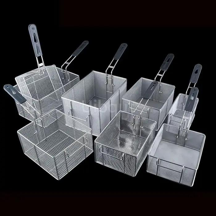 Panier à friture en acier inoxydable pour frites