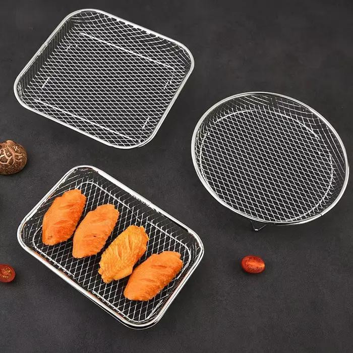 Grille de friteuse à air à 3 couches adaptée aux friteuses à air