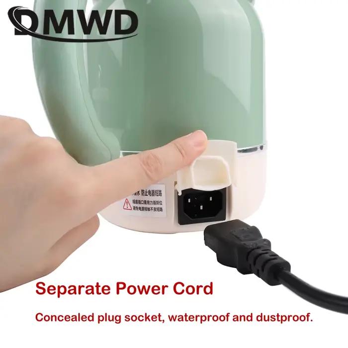 Mini Marmite Electrique Portable Chauffe Rapide Tasse Bouillir Eau Soupe Congee Mijoteuse Thermostatique Theiere Chauffe-Cafe Occasions Speciales
