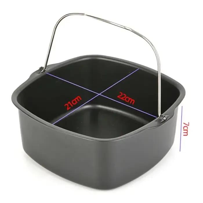 Plateau de cuisson de gâteaux antiadhésif pour friteuse à Air
