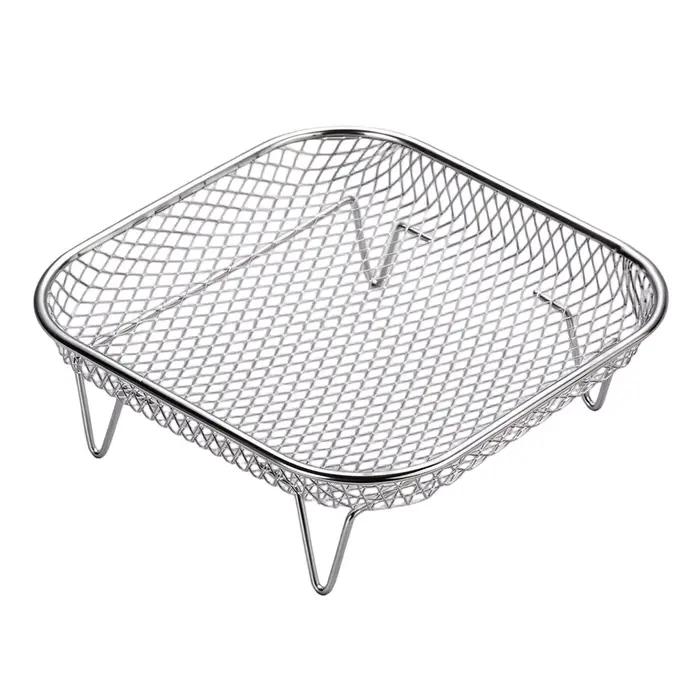 Grille de friteuse à air en acier inoxydable empilable