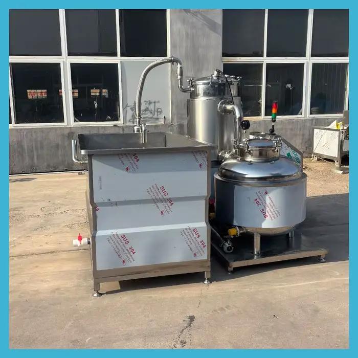 Faible en graisse sain petite échelle industrielle fruits de mer Jackfruit Okra poivre Frier Machine Air vide