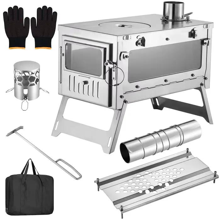 Poêle à barbecue pliant Camping