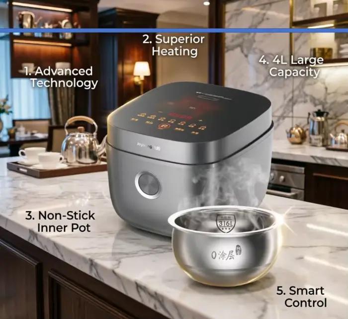 Autocuiseur intelligent Midea MB-RE476S 4L