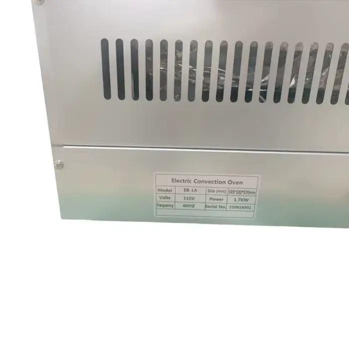 Four de cuisson à convection personnalisé à 4 plateaux