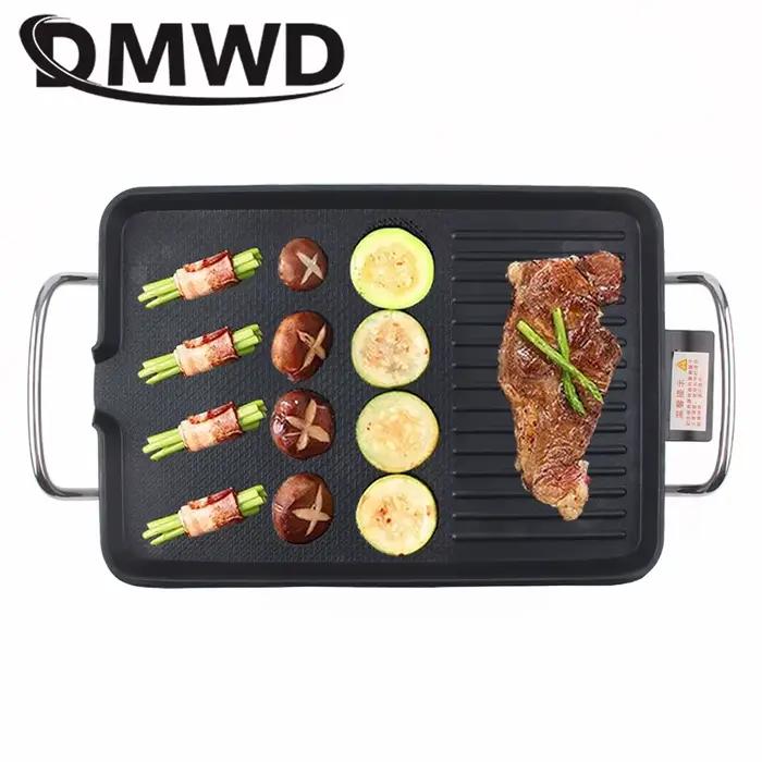 Four électrique multifonction rôtissoire mini poêle barbecue plaque chauffante intérieure grillage sans fumée pour cuisine professionnelle occasions spéciales