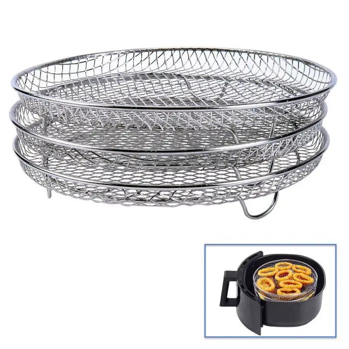 Supports empilables pour friteuse à Air Gowise Philips Cozyna Ninja occasionnelles et quotidiennes création culinaire sans fin