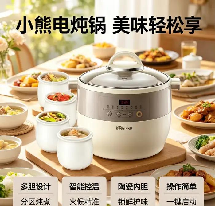 Mijoteuse électrique intelligente 200 V pour usage domestique