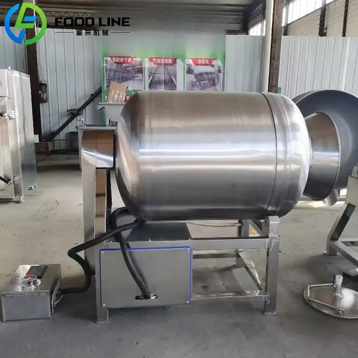 Machine à gobelet de boeuf sous vide de haute qualité avec pétrissage en rouleau et marinateur de mélange de poulet pour hôtels