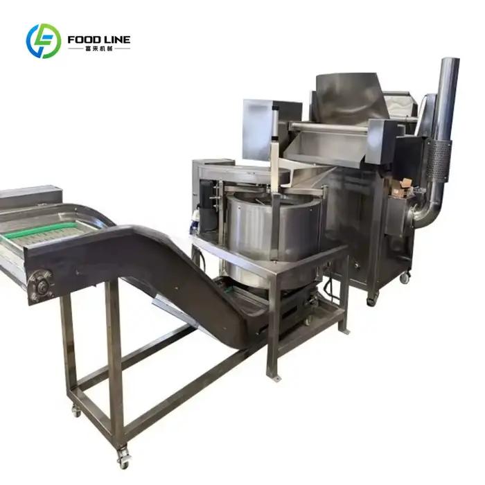 Frites Snacks Friteuse de type lot profond en acier inoxydable