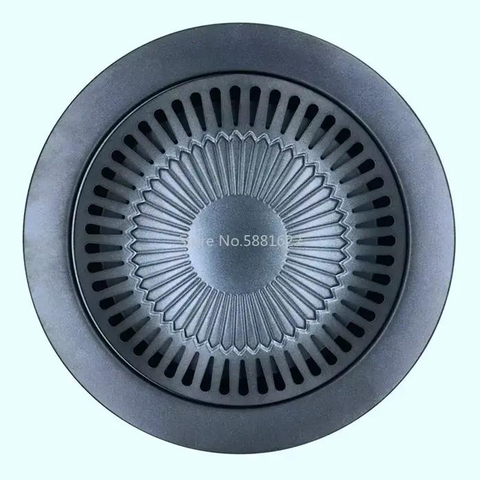 Gril à gaz portable coréen sans fumée pour l'extérieur - Plaque de cuisson à gaz domestique pour rôtir et cuisiner avec un ensemble d'outils pratiques