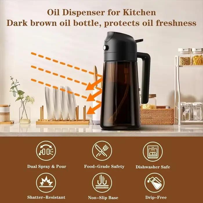 Distributeur d'huile d'olive 470 ml