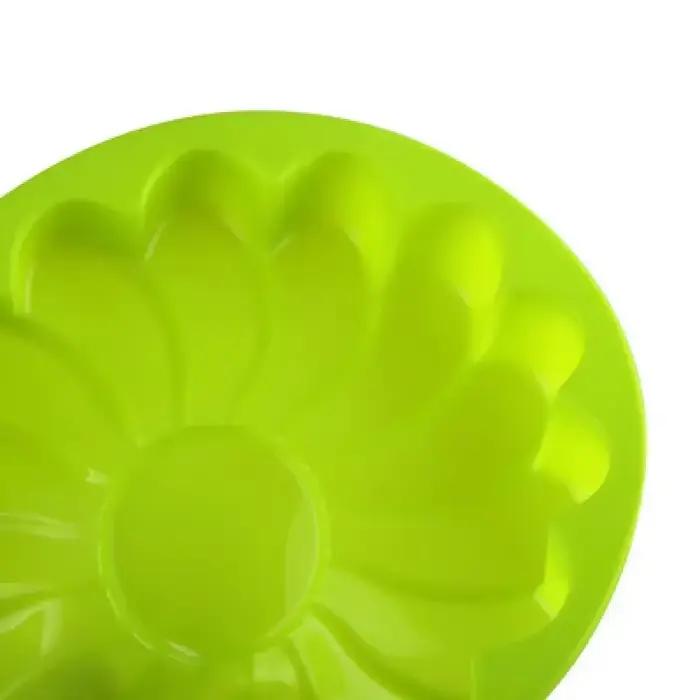 Moule à gâteau rond en mousseline de soie et Silicone