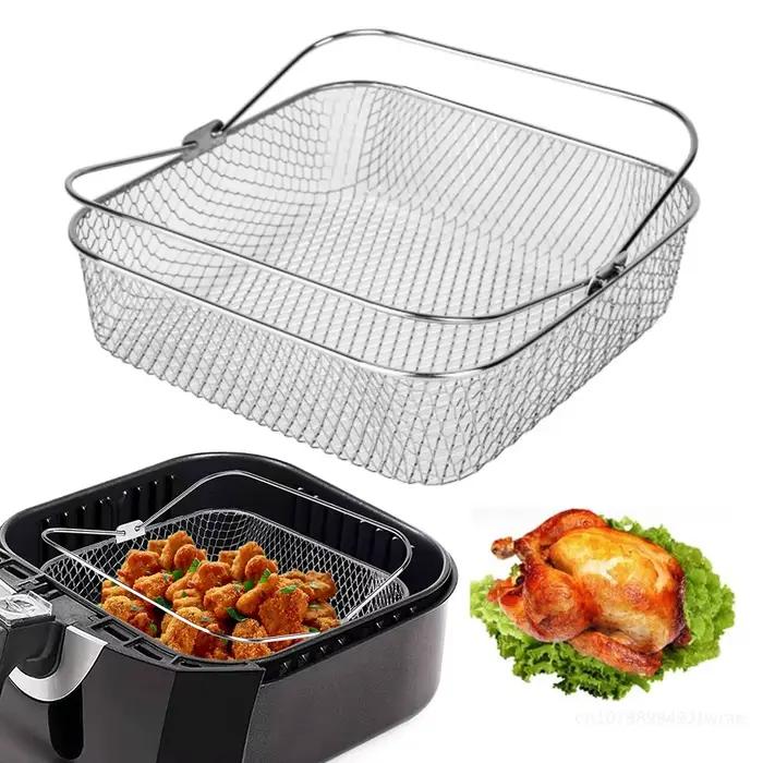 Mir de friteuse à air en maille d'acier inoxydable