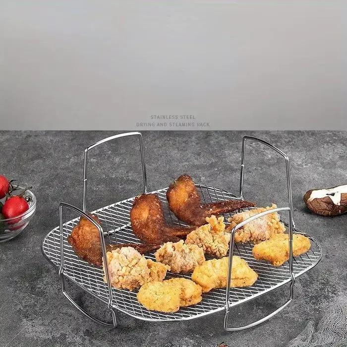 Grille carrée pour friteuse à air