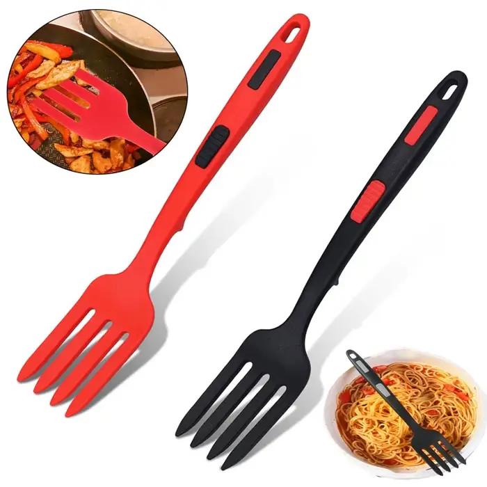 Fourchettes de cuisine flexibles en Silicone