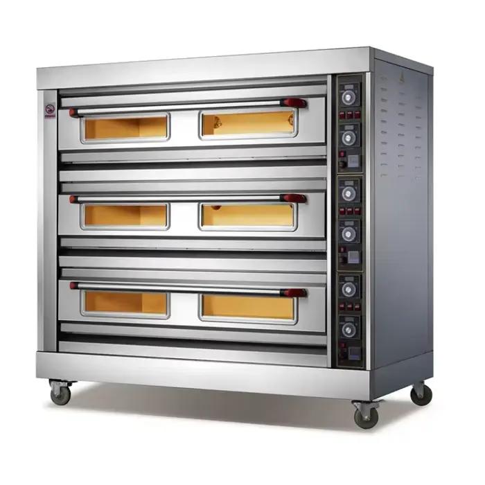 Four électrique personnalisé à trois ou Six plateaux, pour Machines de cuisine