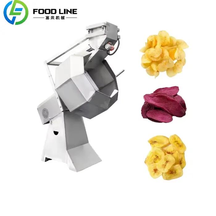 Machine à frire les chips de pommes de terre semi-automatique à petite échelle 50kgh
