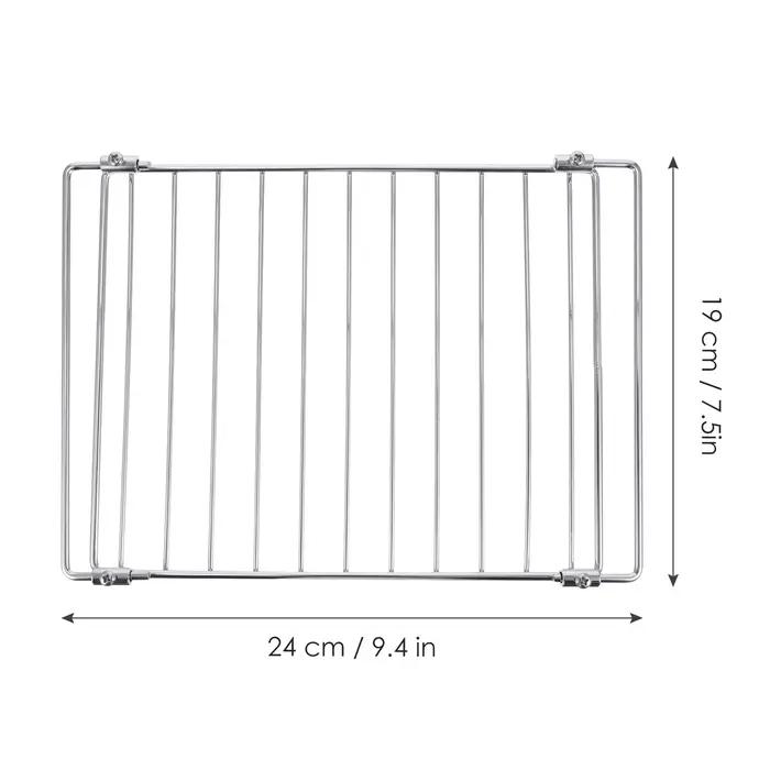 Grille de cuisson en acier inoxydable pour four électrique