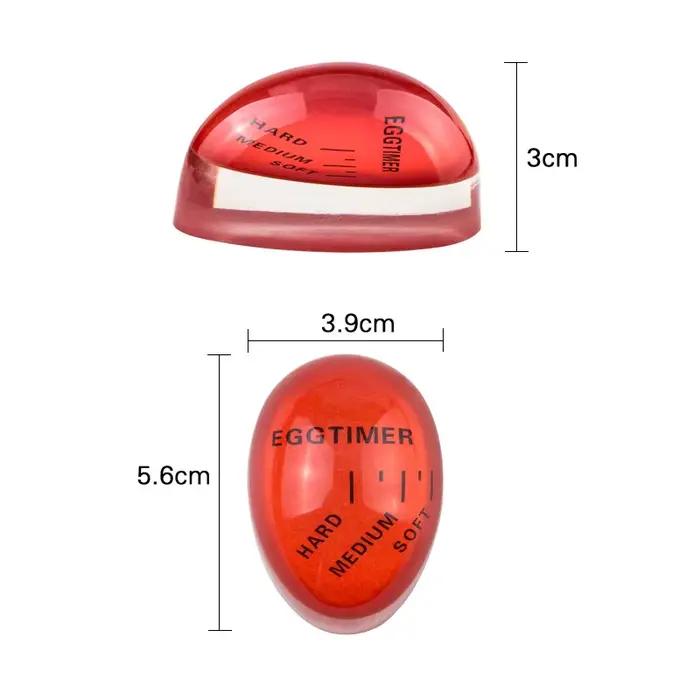 Minuteur et réveil pour œufs de cuisine - Outil de cuisson décoratif parfait pour œufs mollets