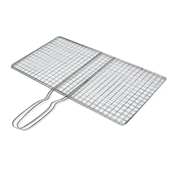 Mir à griller portable en acier inoxydable pour BBQ
