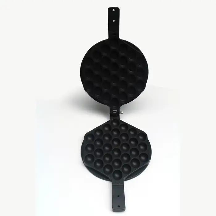 Commercial QQ oeufs bulle boule cuisson gaufrier fer Hongkong gaufre Eggette moule gâteau