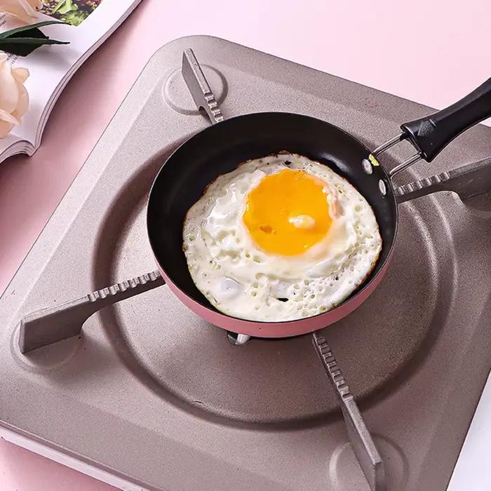 Mini poêle à frire en acier inoxydable de 12cm