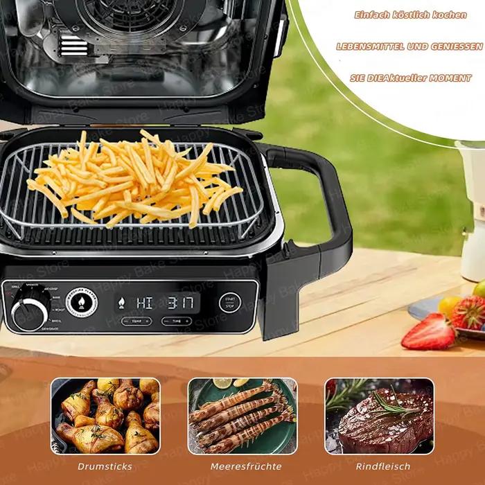 1 x gril en acier inoxydable pour Ninja Woodfire Outdoor Grill Pro XL