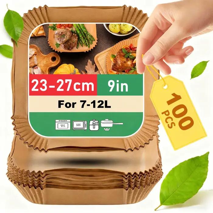 Papier de cuisson pour friteuse à Air 25/50/100/150 pièces pour paniers 4