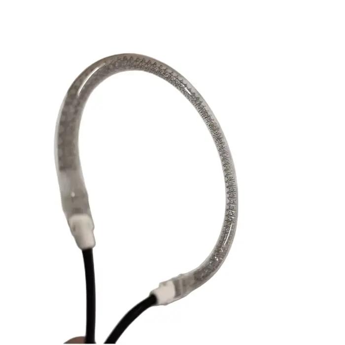 Tube chauffant pour four halogène puissance 1300W forme ronde diamètre 14cm pour cuisson homogène haute performance occassions quotidiennes et évènements