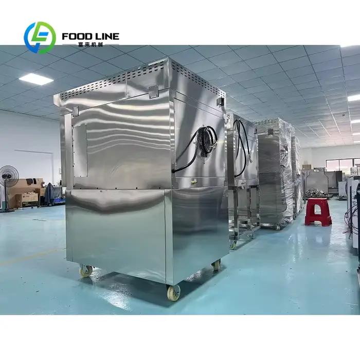 Four rotatif industriel personnalisé en acier inoxydable