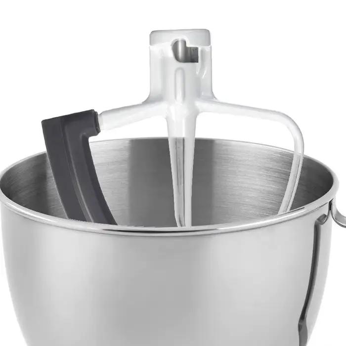 Palette de mélangeur pour batteur à bord flexible KitchenAid KFE5T 4.5-5QT pour mélangeurs sur socle à tête inclinable