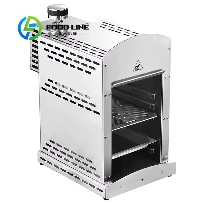 Grilleur à steak haute performance : préchauffage rapide et cuisson