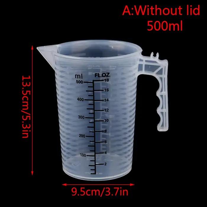 Carafe de mesure avec couvercle