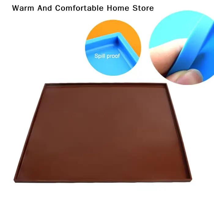 Tapis de cuisson en silicone pour pâtisserie et biscuits, multi-fonctions, antiadhésif, facile à nettoyer, durable et respectueux de l'environnement pour usage quotidien et occasions spéciales