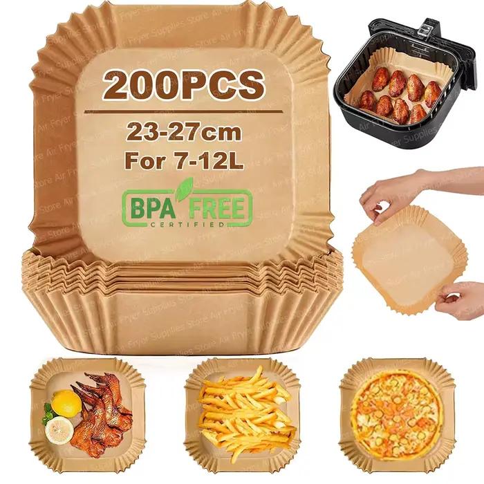 Papier de cuisson jetable pour friteuse à Air de 23CM