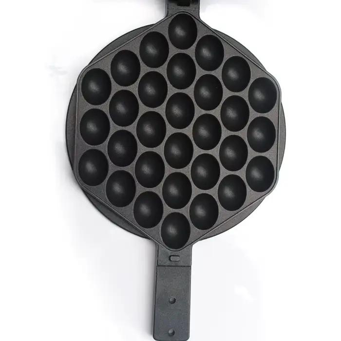 Commercial QQ oeufs bulle boule cuisson gaufrier fer Hongkong gaufre Eggette moule gâteau