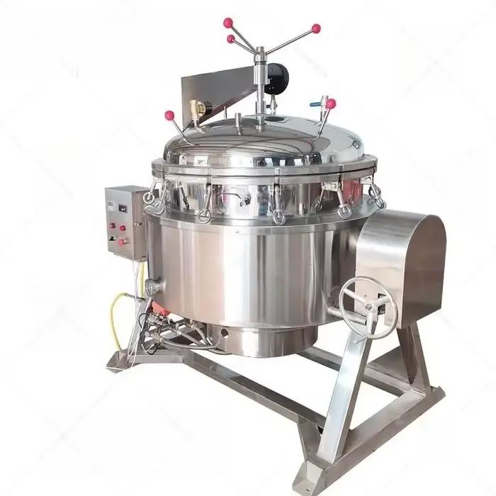 Marmite à bouillon grande capacité personnalisée, autocuiseur commercial entièrement automatique pour la cuisson des os