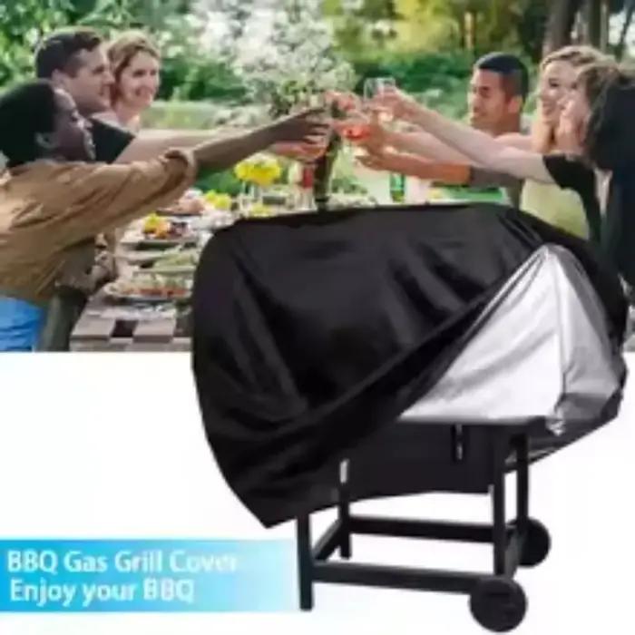 210D -Couvercle de barbecue à service – Anti-poussière et facile à plier pour grilles extérieures