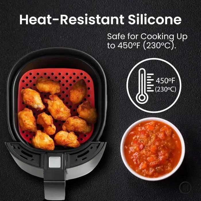 Doublures réutilisables pour friteuse à air 5QT ou plus grandes