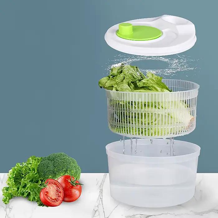 Séchoir à salade Spinner pour légumes – Centrifugeuse manuelle de laitue pour cuisine