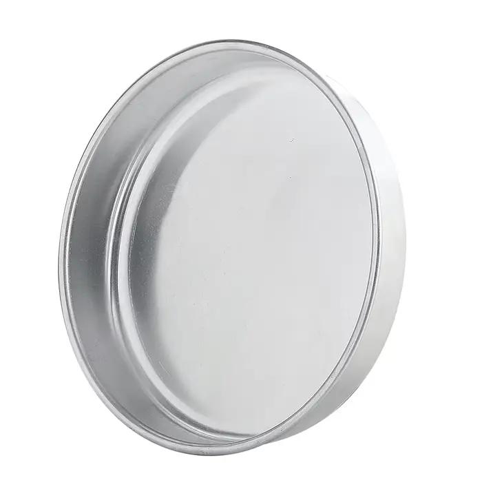 Plateau de cuisson rond en aluminium de 26 cm à fond plat pour la cuisine