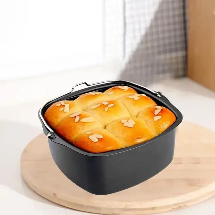 Plateau et panier de cuisson antiadhésifs pour friteuse à air