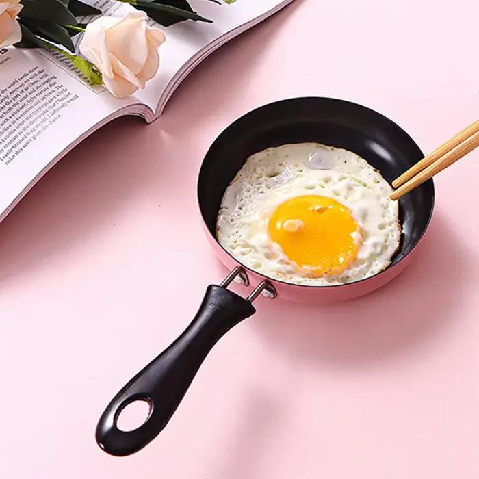 Mini poêle à frire en acier inoxydable de 12cm