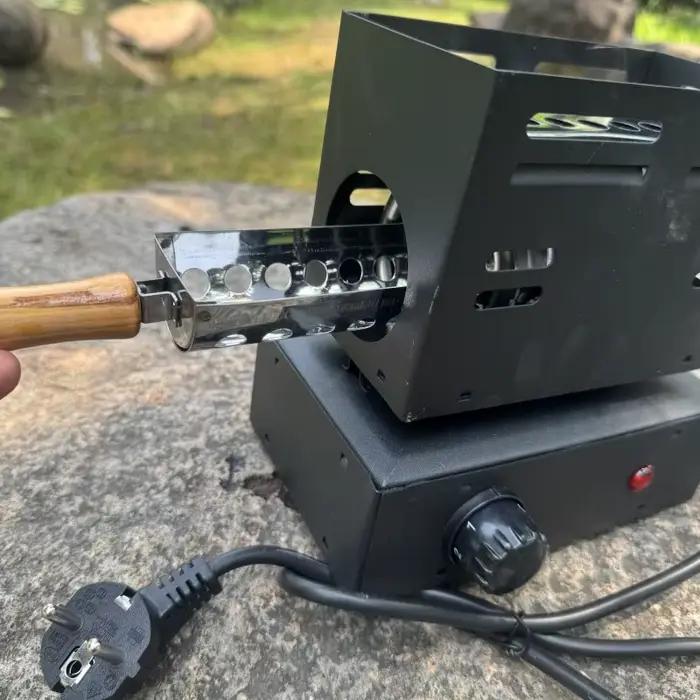 Cuisinière électrique pour démarreur de charbon de coco