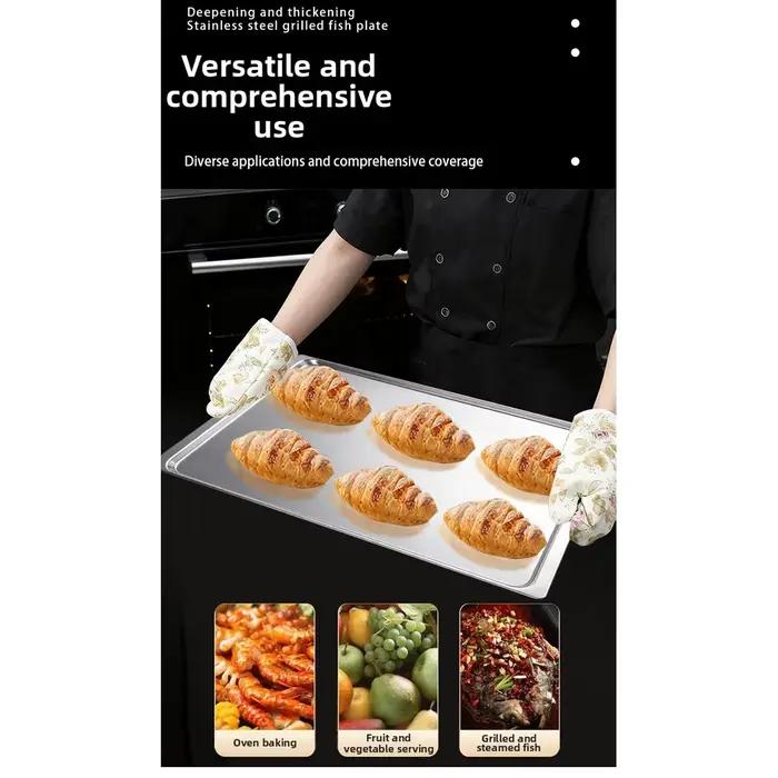 Plateau de cuisson en aluminium 43.5x31.5cm