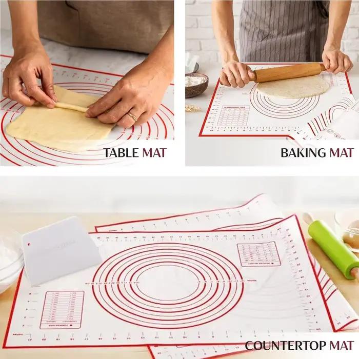 BUYYES 1 pièces tapis de cuisson en Silicone