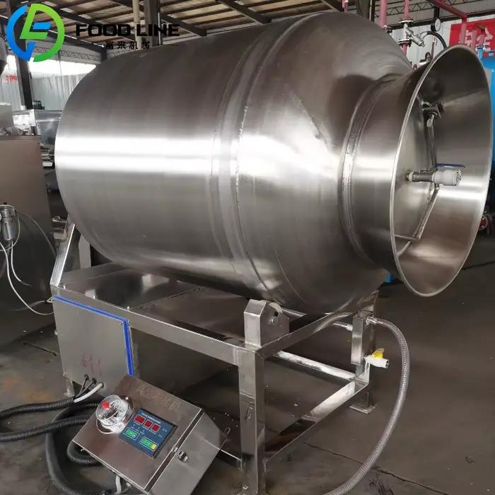 Machine à gobelet de boeuf sous vide de haute qualité avec pétrissage en rouleau et marinateur de mélange de poulet pour hôtels