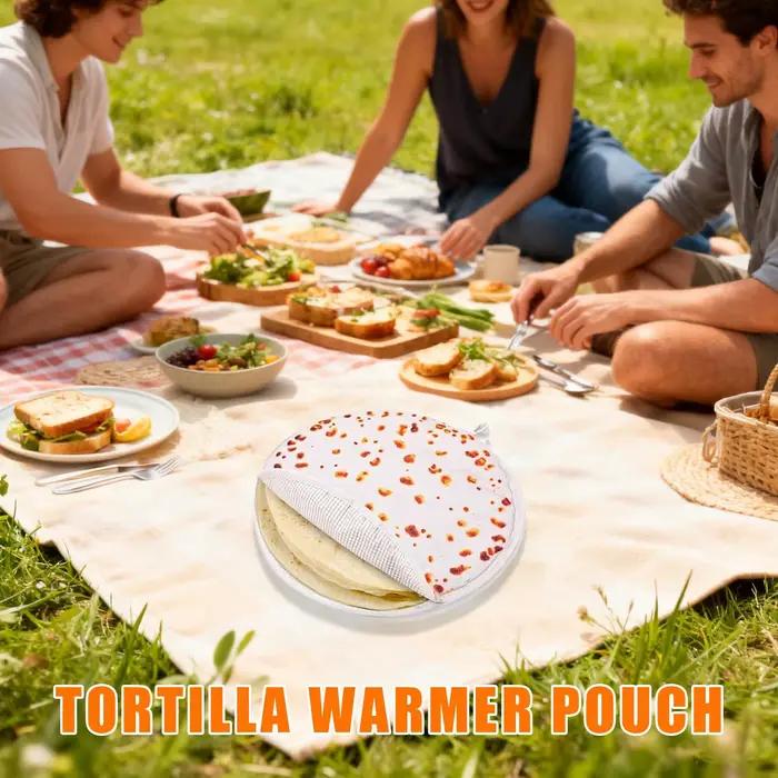 Réchauffeur de tortilla micro-ondable de 12 pouces