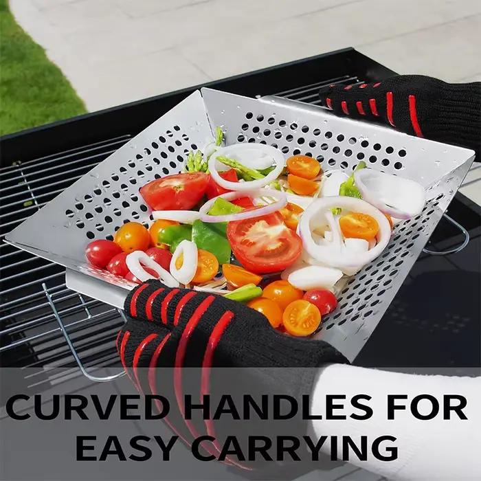 LMETJMA panier de gril pour légumes